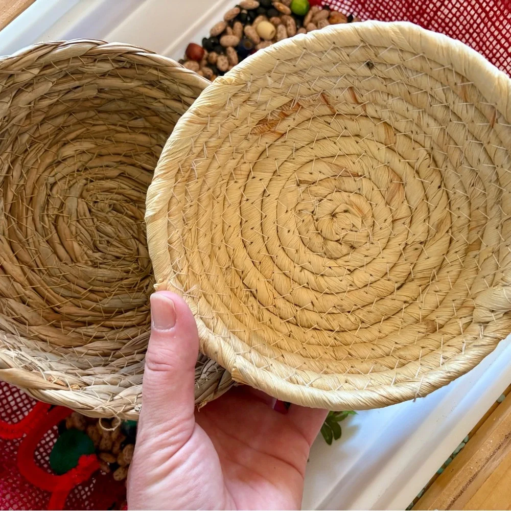 Strawberry and Ladybug Sensory Bin Filler